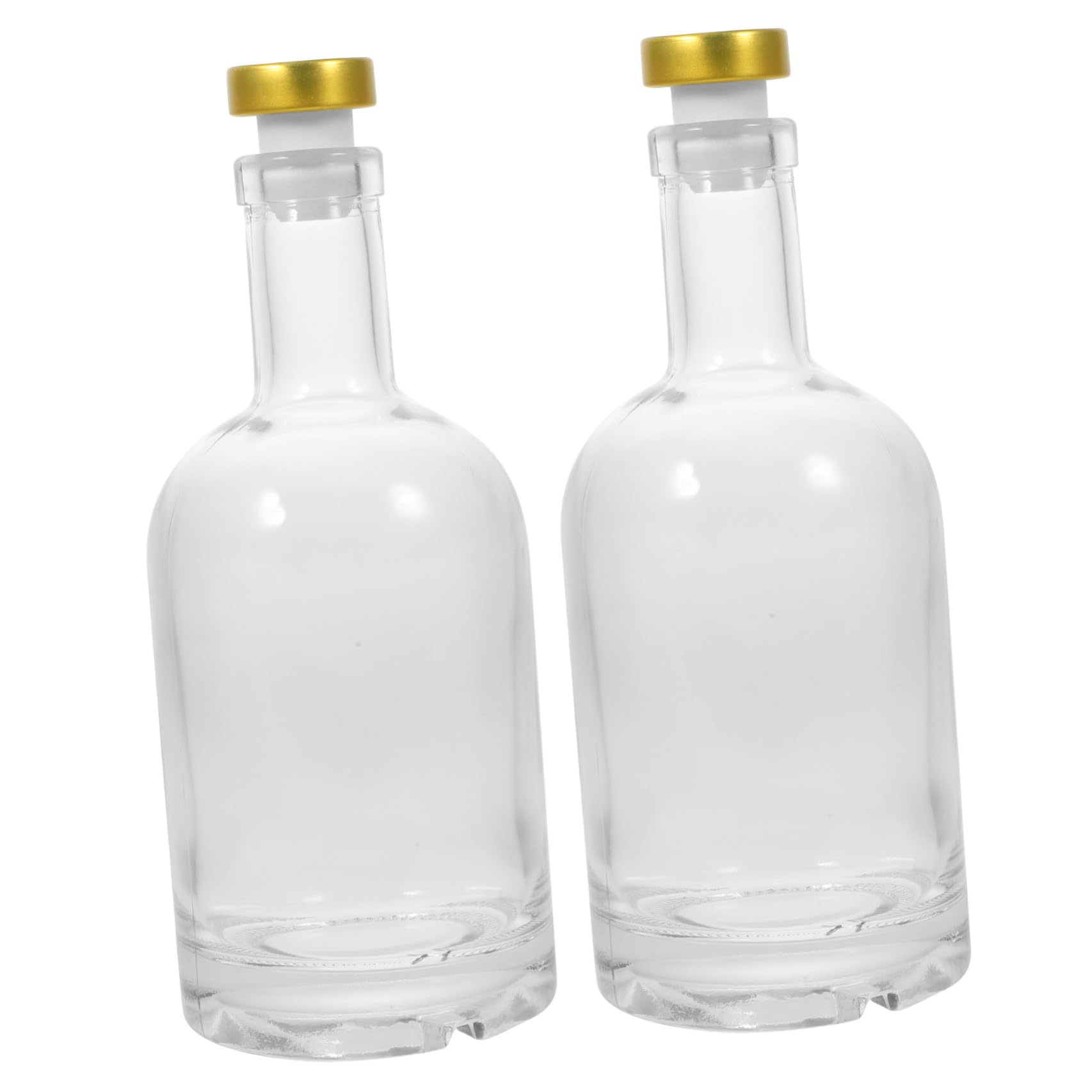 Pack Dickwandige Glasflasche 375ml für Spirituosen und Wein