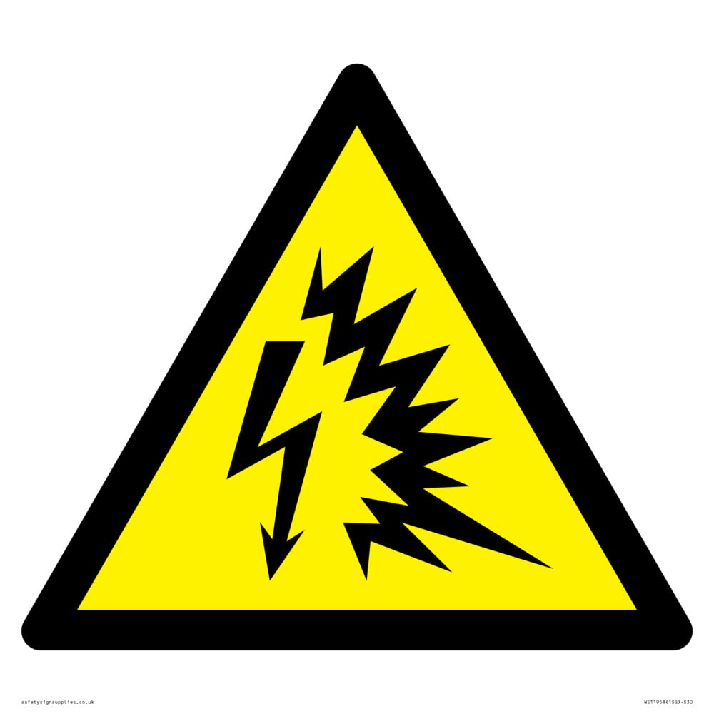 W042 Warning: Arc flash Sign - 300x300mm - S30