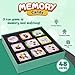 Point Games Memory Game for Kids, Matching Card Games, Flash Cards - Educational Toys - Preschool Learning - Birthday Gift for Boys & Girls Ages 3+