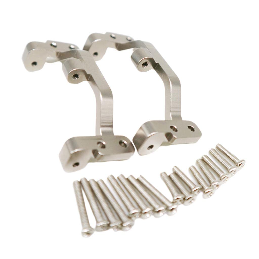 ATORSE 2 Pieces Pull Rod Base Seats for D90 Mn-90 Mn-99 Mn-91 Fj-45 1/12 Rc Car-image-4