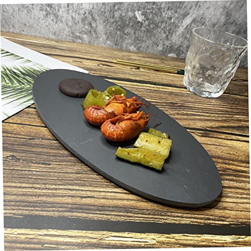 Plato Ovalado Retro para Sushi Steak y Postres miniatura 3