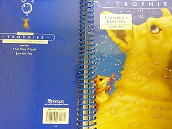 Hardcover Harcourt Trophies, Grade 1-1, Guess Who, Teacher's Edition Book