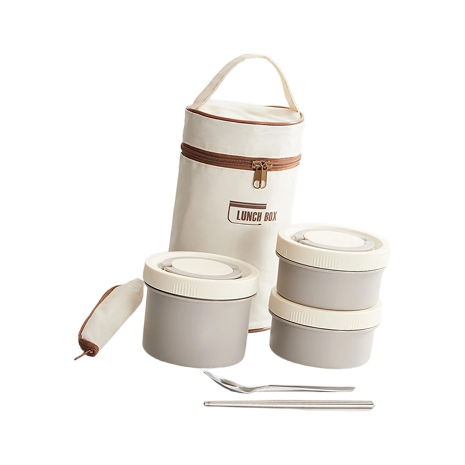 jiingekk Recyclable Rustless Meal Canisters Set Insulated Lunch Container 4 Rank Food Storage Cartons Microwaveable Dishwasher Safe for Work Excursions Backpacking Rustless Mealbox Large Capacity