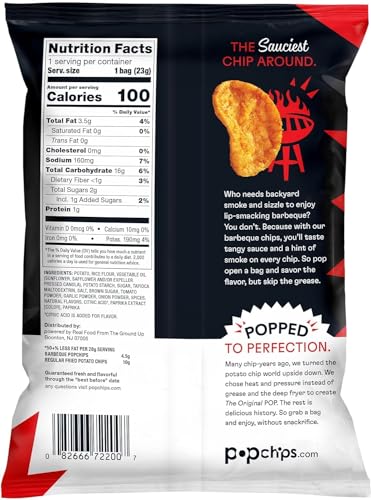 Image of popchips Barbeque, 5 OZ