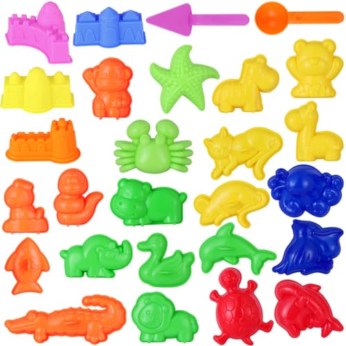 NUOBESTY 27 Teiliges Sandspielzeug Satz FüR Den Strand, Sandkasten,...