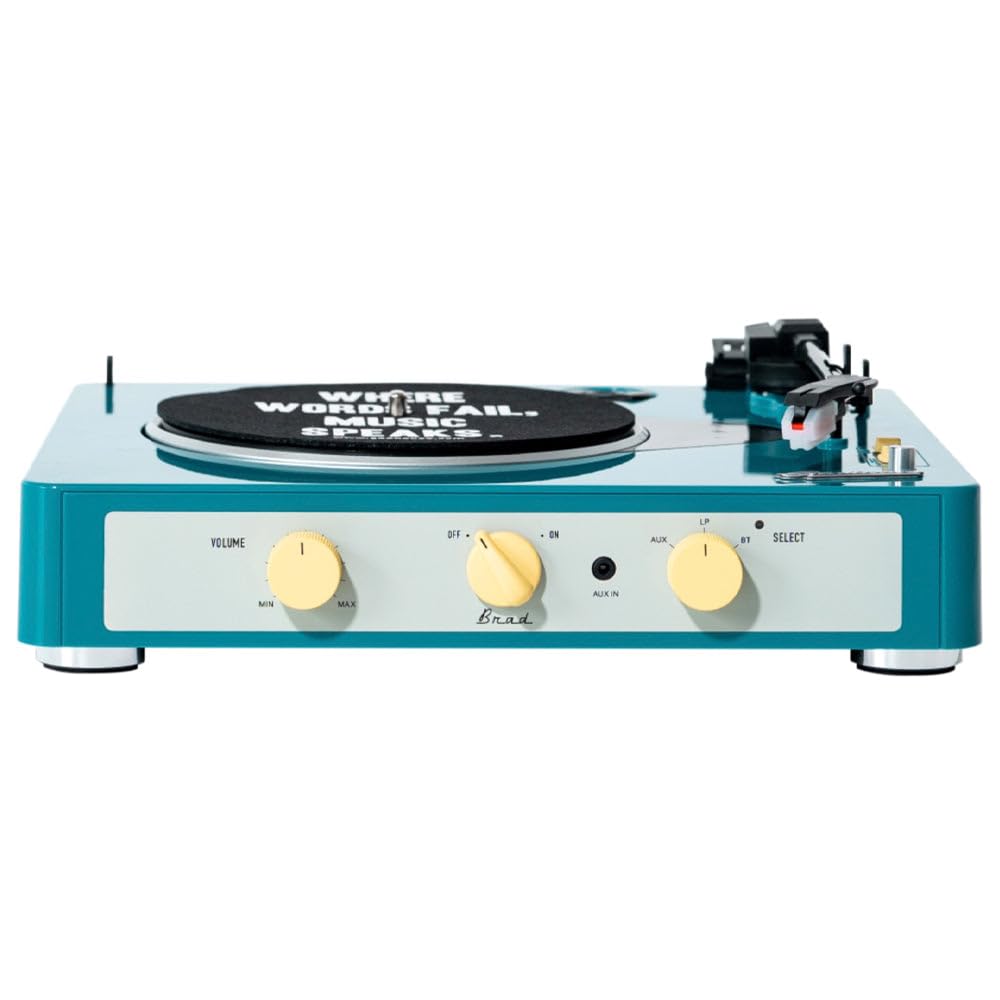 Gadhouse BRAD RETRO RECORD PLAYER ガッドハウス Gadhouse Brad vintage-style record player with Bluetooth