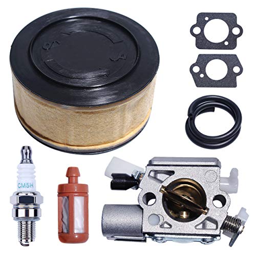 Mtanlo Carburetor Carb Air Filter Maintenance Kit for Stihl MS251 MS251C MS241 MS241C MS231 MS231C Chainsaw Parts 1143 120 0617 Zama C1Q-S233