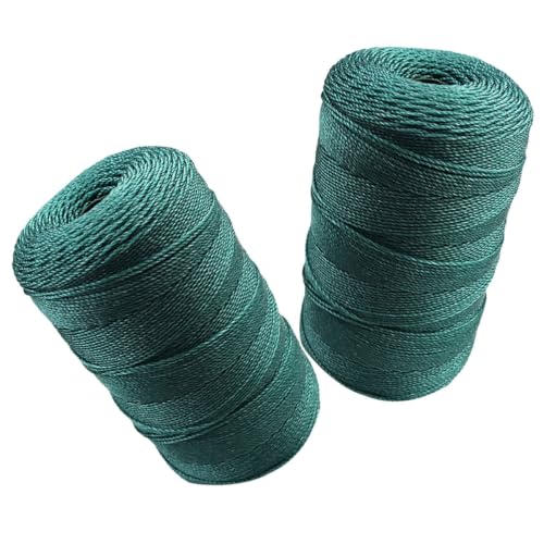 Cuerda de nailon resistente a roturas Ipetboom verde para arreglar redes de pesca sin roturas