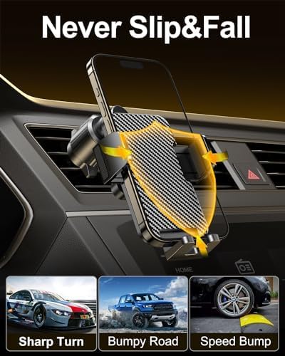 Miniatura 6 de Soportes de teléfono para tu automóvil nunca bloquean Soporte universal para teléfono de coche, manos libres, soporte para teléfono para automóvil,