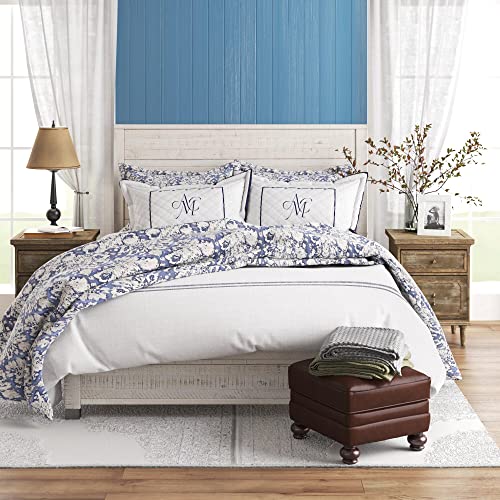 Camaflexi Baja Platform Bed, Queen Size, White #TOP2