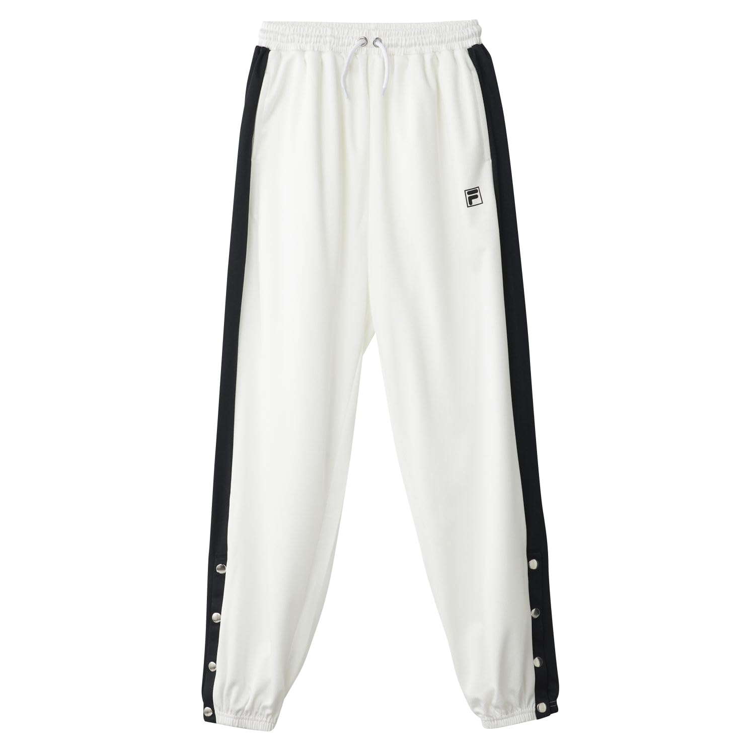 ぽむ Amazon.co.jp: [フィラ] ロングパンツ ジャージ 裾ボタン付き