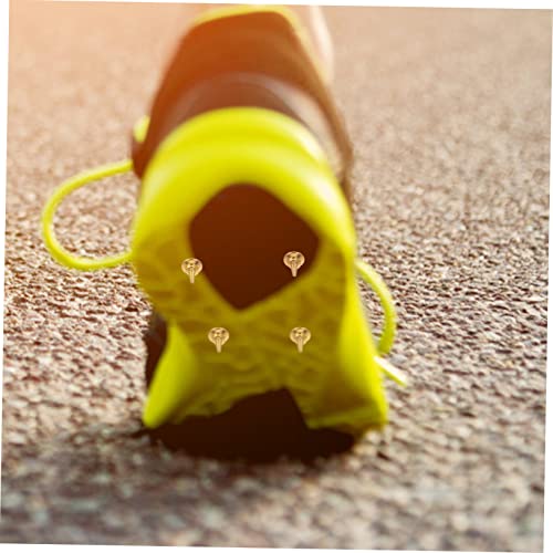 Milisten 96 Peças Pregos De Sapato De Atletismo Unhas Antiderrapantes Sapatos Curtos Unhas Acessório