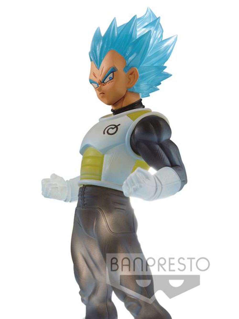 Banpresto EED UTCBP17978 Dragon Ball Super Clearise Super Saiyan God Vegeta Statue, 7.5-inch Height