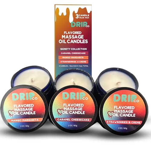 Bougies parfumées Drip Co bien-être aromatique et diffusion longue durée