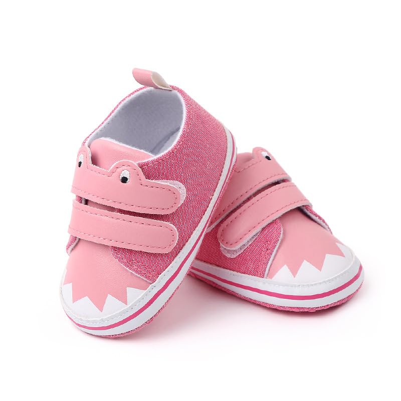 Baby Boys Girls Cartoon Shoes, Newborn Canvas First Walkers Shoes4