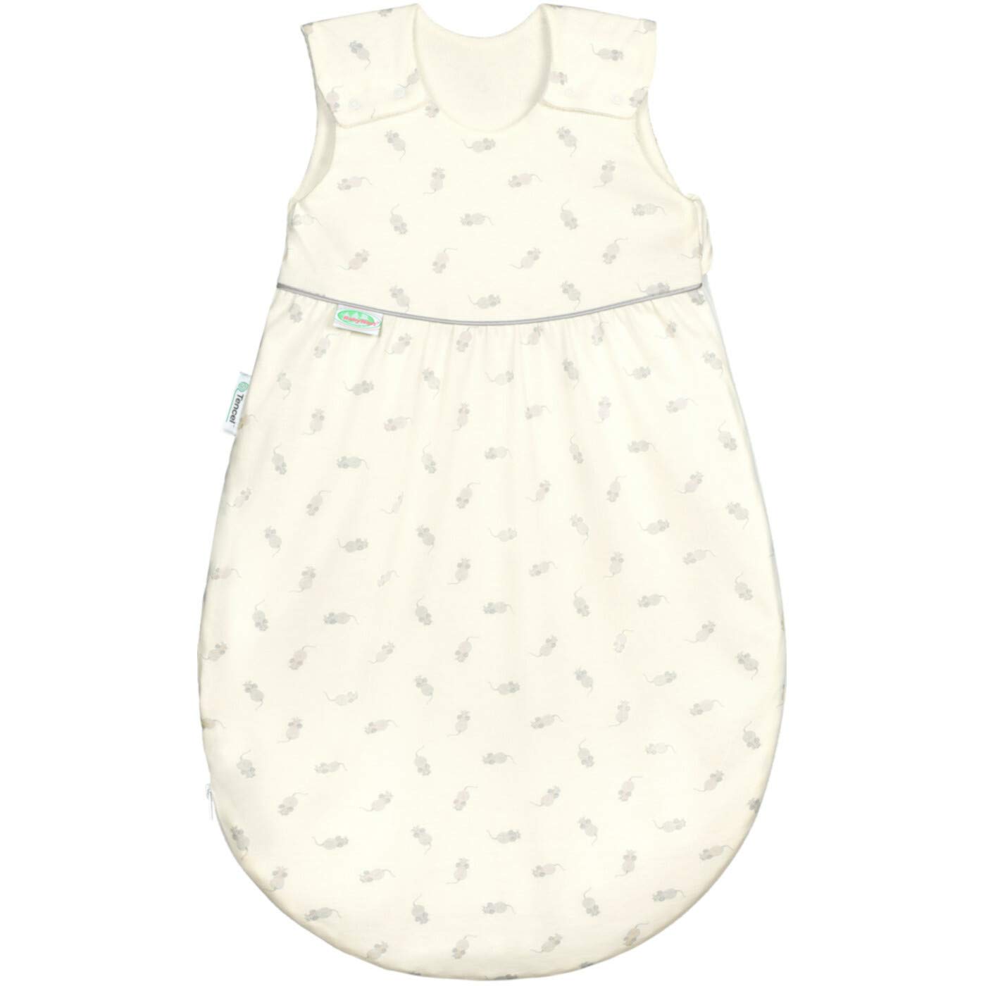 Odenwälder Klimasoft-Sommerschlafsack mouse light grey 110