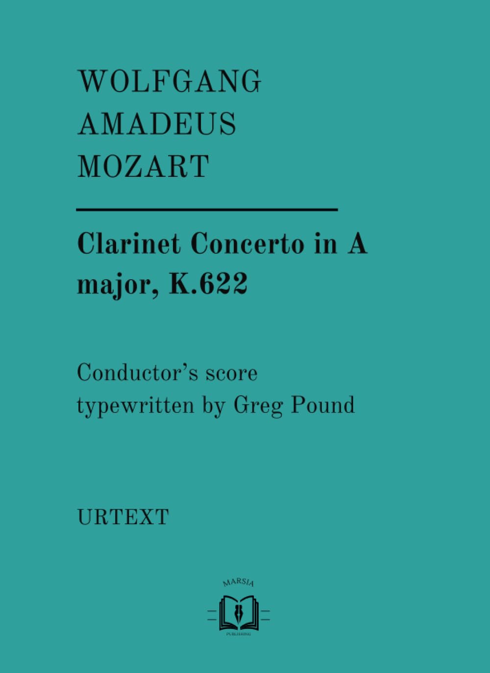 Clarinet Concerto in A major, K.622: URTEXT