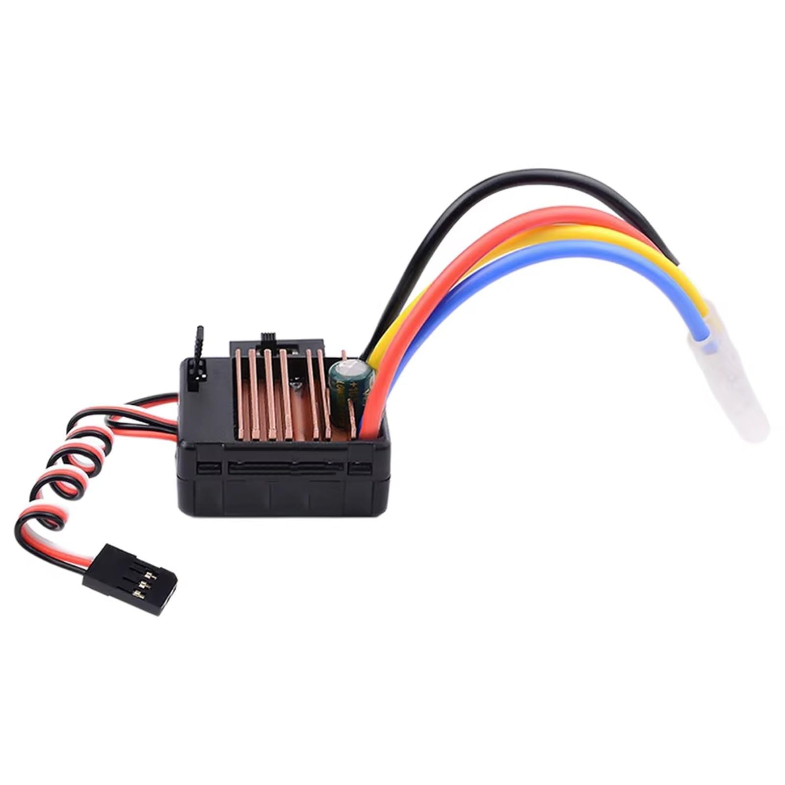 Per Tamiya Per Redcat Per Traxxas Per Wltoys 12428 1/10 60A ESC Regolatore Di Velocità Elettronico A Spazzole Per Auto RC Motore 540 550 RC ESC
