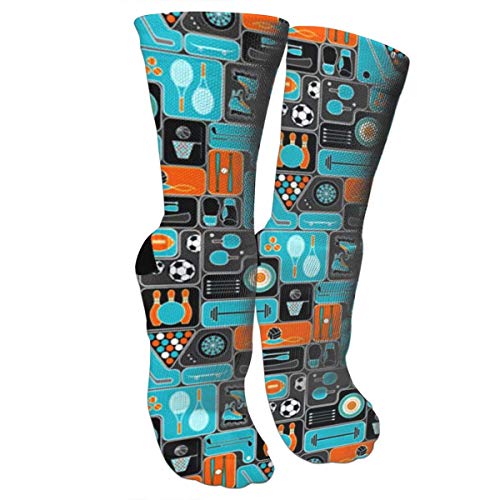 Bosbweo Sport Gear Crew Socken Neuheit Stilvolle Socken, die zum Laufen, Sportwandern geeignet sind