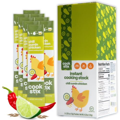Image of Chili Lime Chicken Stock Powder, 8g Protein, 1 Packet = 3 Cups Broth