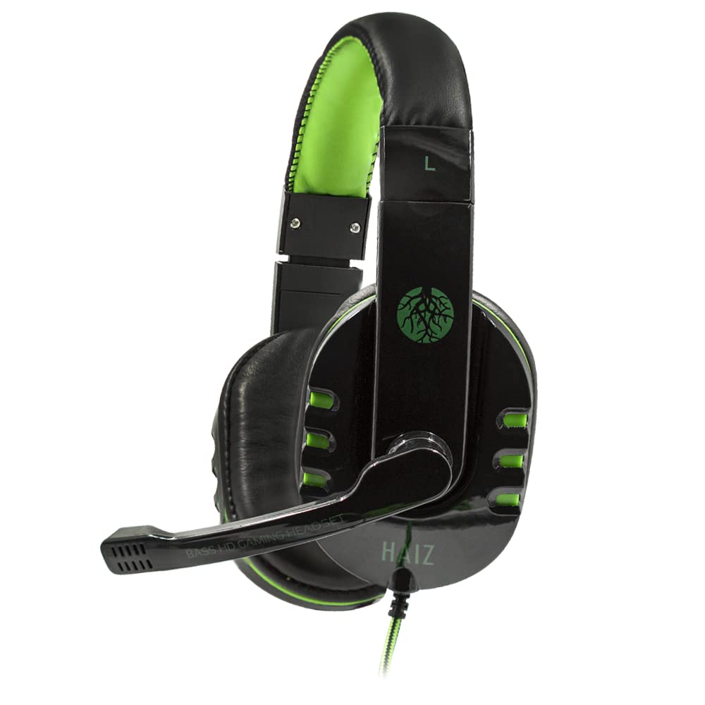 Haiz Fone Headphone Headset Gamer Verde Alpha HZ-1804 | Amazon.com.br