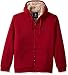 U.S. Polo Assn. Men's Sherpa Lined Fleece Hoodie, University Red Ggbf, 2X