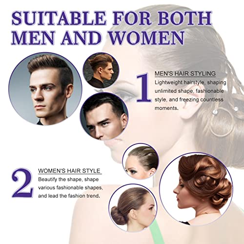 Cera em bastão de cabelo | Stick de cera de cabelo macio e ível que cria textura - Stick de cera de