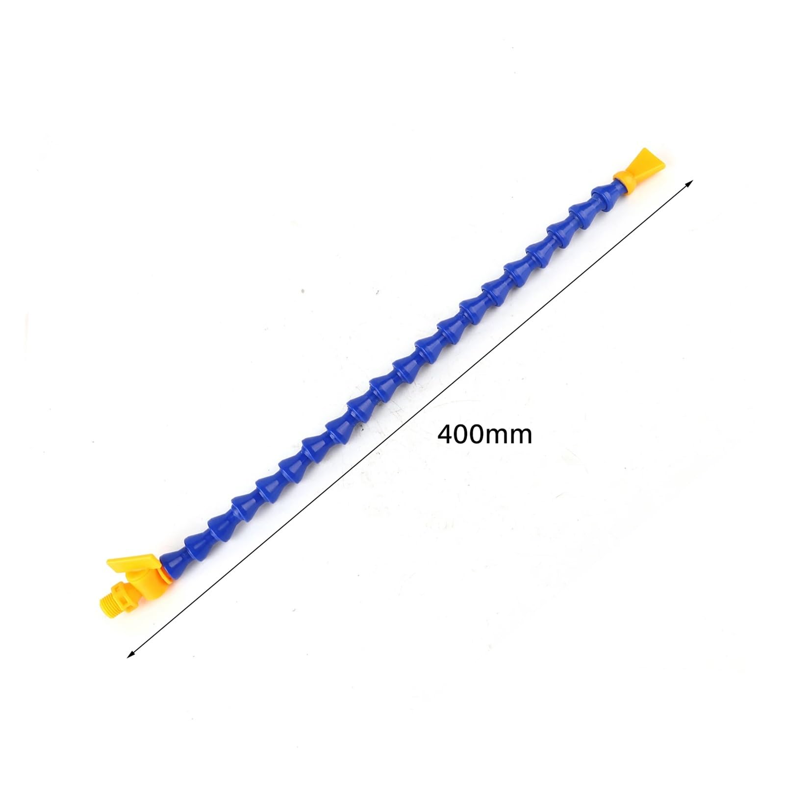 Flexible Kühlrohre aus Kunststoff CNC-Kühlmittelrohr flexibel, 2 Stück runde flache Nase Drehmaschine Wasserölschlauch Kühlrohr