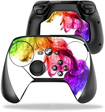 MightySkins Skin Compatible with Valve Steam Controller case wrap Cover Sticker Skins Rainbow Smoke
