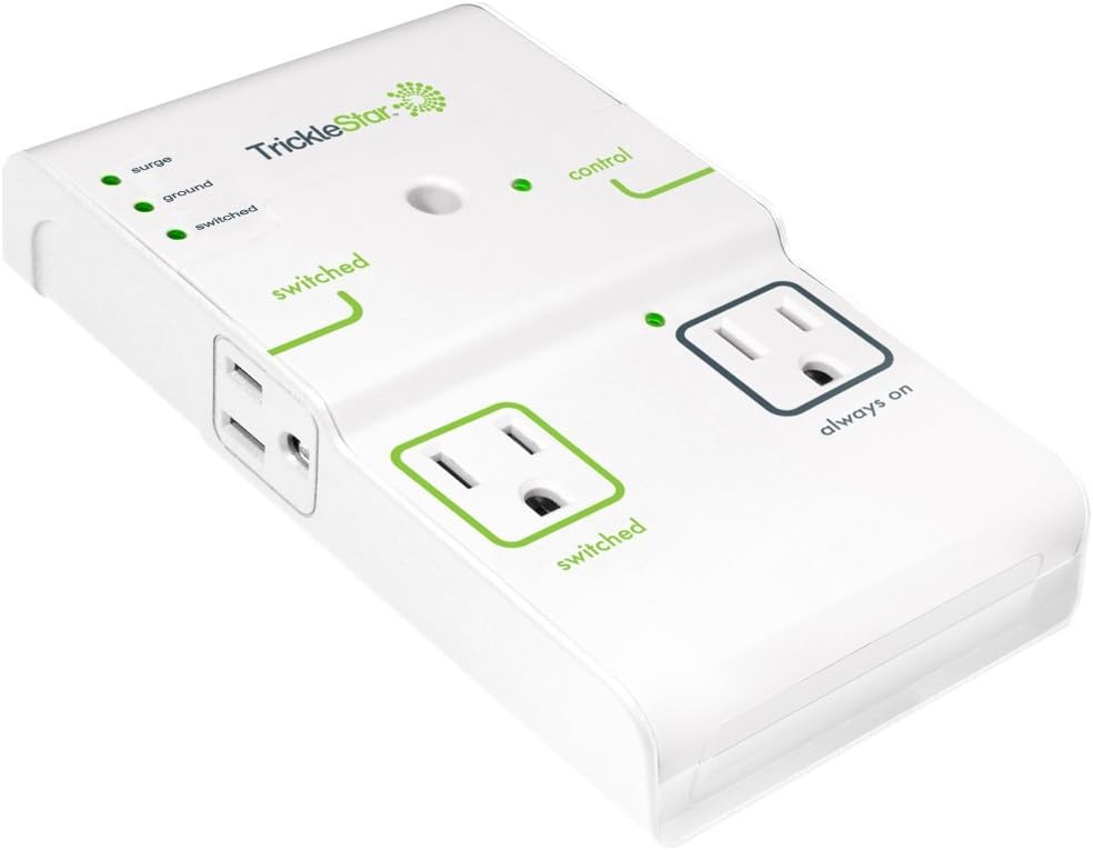 TS0006 4 Outlet Advanced Powertap, 1080 Joules