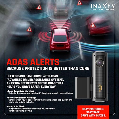 Image of DC 402PRO True 4K Ultra HD Dual Channel Dashcam (Front+Rear - 2026 Edition)| Starvis Image Sensor| Plug-N-Play OBD Hardwire for Parking Mode| ADAS | GPS| WiFi & APP Support|Loop Recording
