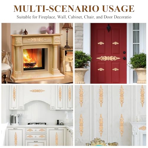Apliques de madera para muebles Supkiir con detalles de alta precisión 8
