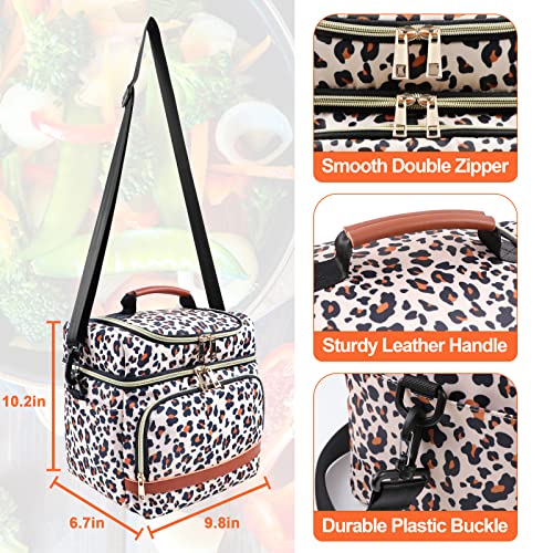 Yesbag Lunch Bag For Women, Leakproof Insulated Soft Adult Lunch Tote Cooler Bag Box With Adjustable Shoulder Strap For Office & Picnic #TOP4