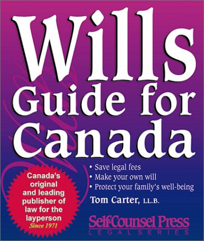 Wills guide for Canada Tom Carter
