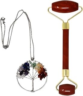 Rodillo de jade masajeador de cuarzo natural ...