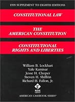 1996 Supplement to Constitutional Law: Cases---Comments---Questions (American Casebook Series) 0314099271 Book Cover