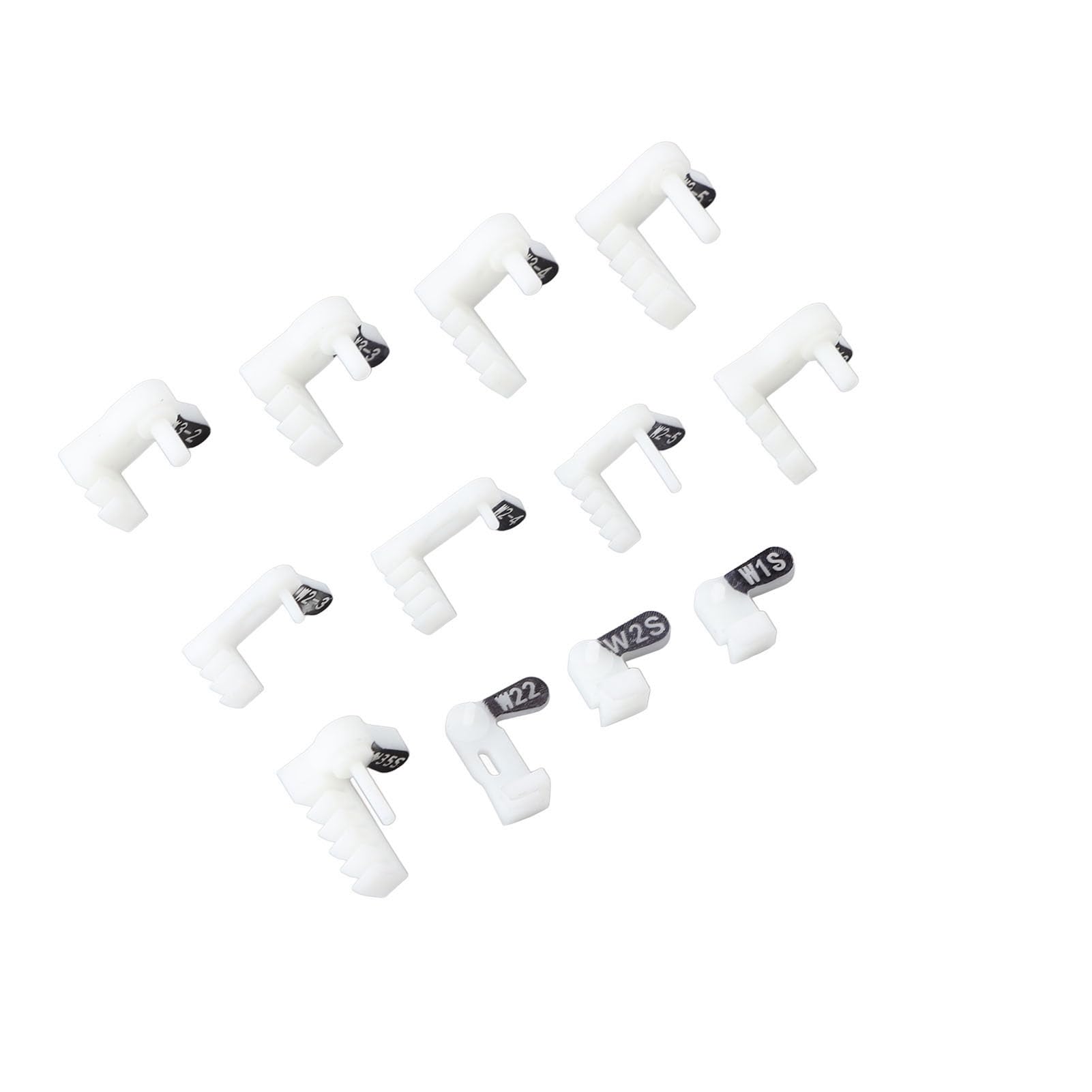 12 Pezzi Kit per Utensili per la Ricambio per la Ricambio del Disco Rigido ABS Premium per Il Recupero e la Riparazione dei Dati, con pettini a Testa Magnetica e Chiodi fissi,