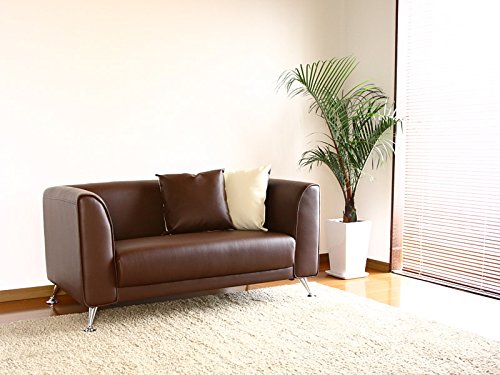 Amazon | PVC合成レザー張り シンプルデザインソファー2人掛け Amazon | PVC合成レザー張り シンプルデザインソファー2人掛け