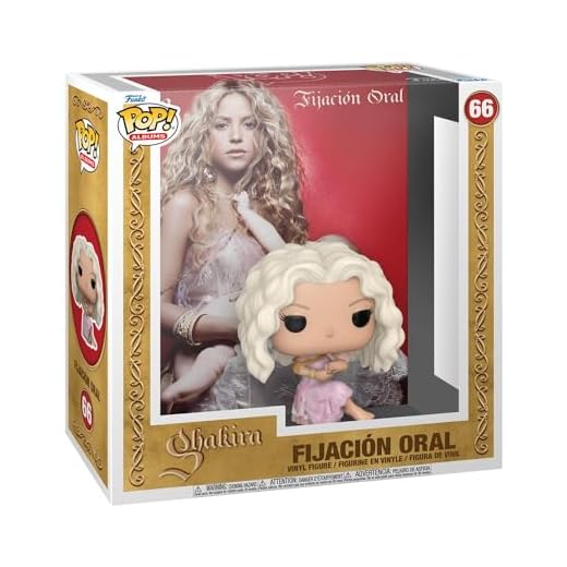 Funko Pop! Albums: Shakira - Oral Fixation Vol. 1 - Figura de Vinilo Coleccionable - Idea de Regalo- Mercancia Oficial - Juguetes para Niños y Adultos - Music Fans - Muñeco para Coleccionistas