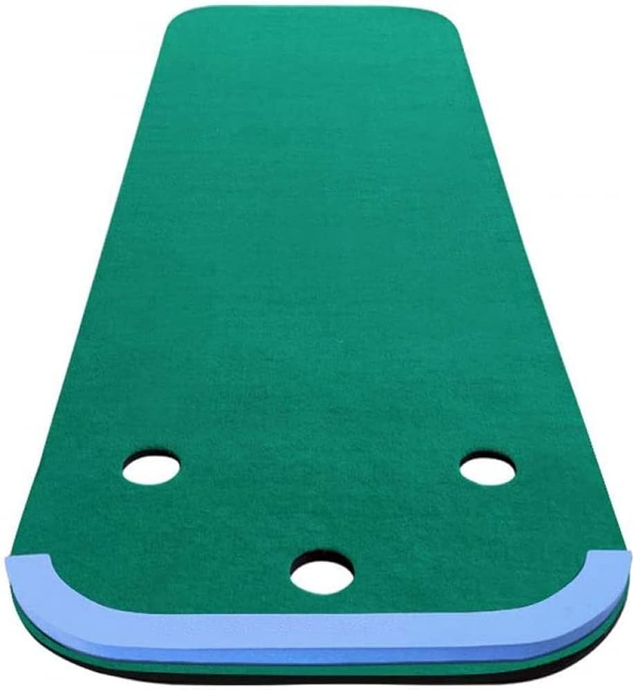 Golf Putting Green/Mat Golf Training Mat Family Swing Golf Practice Mat Portable Golf Putting Mats for Indoor and Outdoor