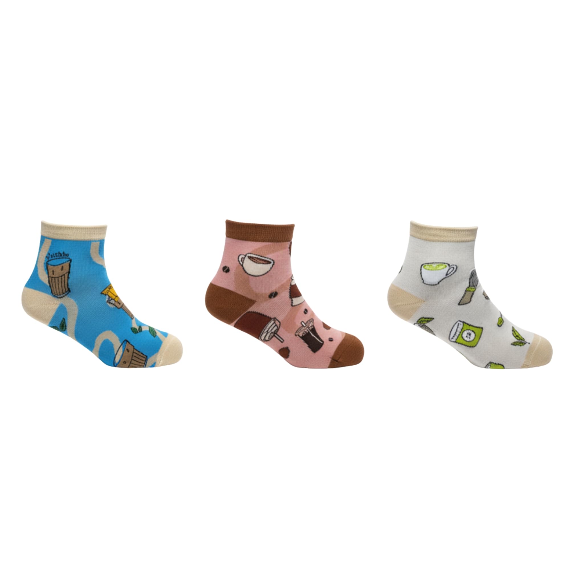 BYOB – Bring Your Own Brew Combo of 3 Ankle Length Socks | 100% Combed Cotton | Anti-Odour, Breathable & Super Soft-image-14