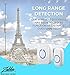 SadoTech Wireless Doorbells for Home, Apartments, Businesses, Classrooms, etc. - 1 Door Bell Ringer & 2 Plug-In Chime Receiver, Battery Operated, Easy-to-Use, Wireless Doorbell w/LED Flash, White