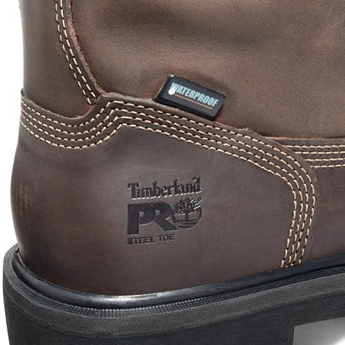 Image of Timberland PRO Men's Direct Attach 6 Inch Steel Safety Toe Insulated Waterproof Industrial Work Boot