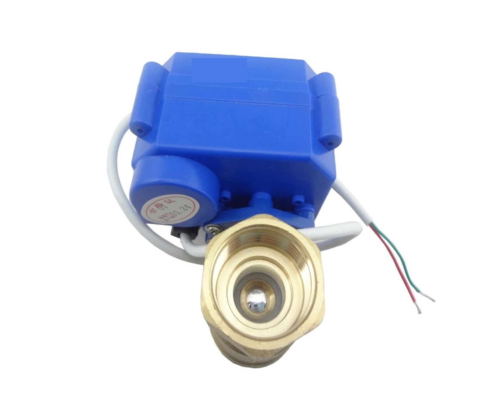Elettrovalvola, 10 pz/lotto Valvola a Sfera Motorizzata G3/4 "DN20 (porta ridotta) 2 Vie 12VDC CR04, Valvola Elettrica