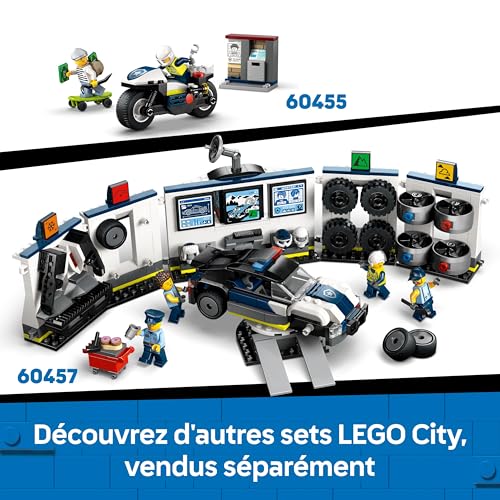 LEGO® City 60456 La course poursuite en bateau de police - vue 10