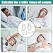 Geiserailie 2 Pack M/L Size Oxygen Mask for Adult with 6.6 Ft Tubing and Adjustable Elastic Strap, Adult Oxygen Mask with Tubing for Connecting