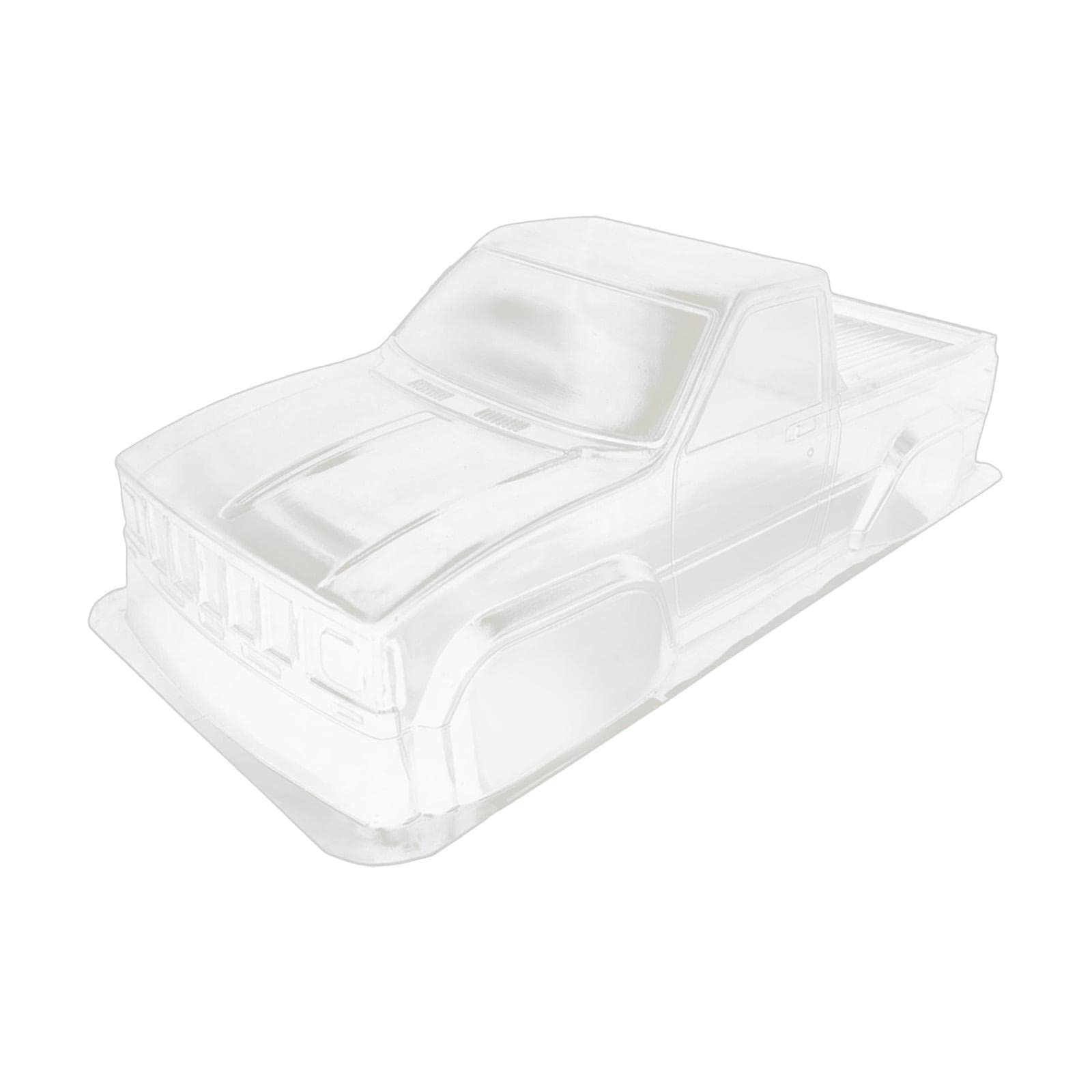 Accesorios de Carrocería RC de Fácil Instalación, Distancia Entre Ejes de 313 Mm, Carrocería Transparente para Coches RC Crawler 1/10 (Mismo)