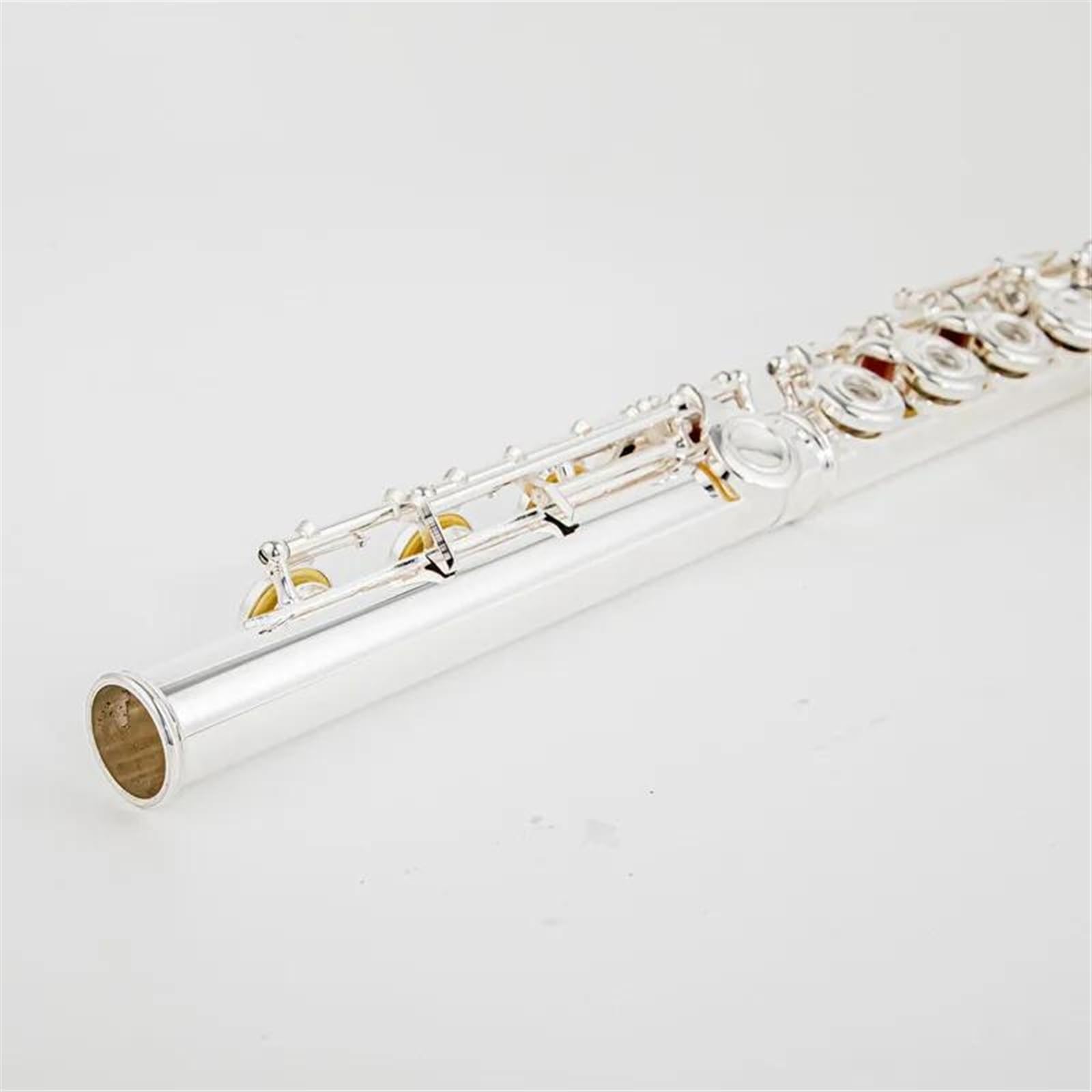 Amazon | フルートセット フルート プロフェッショナル 白銅 C キー 16