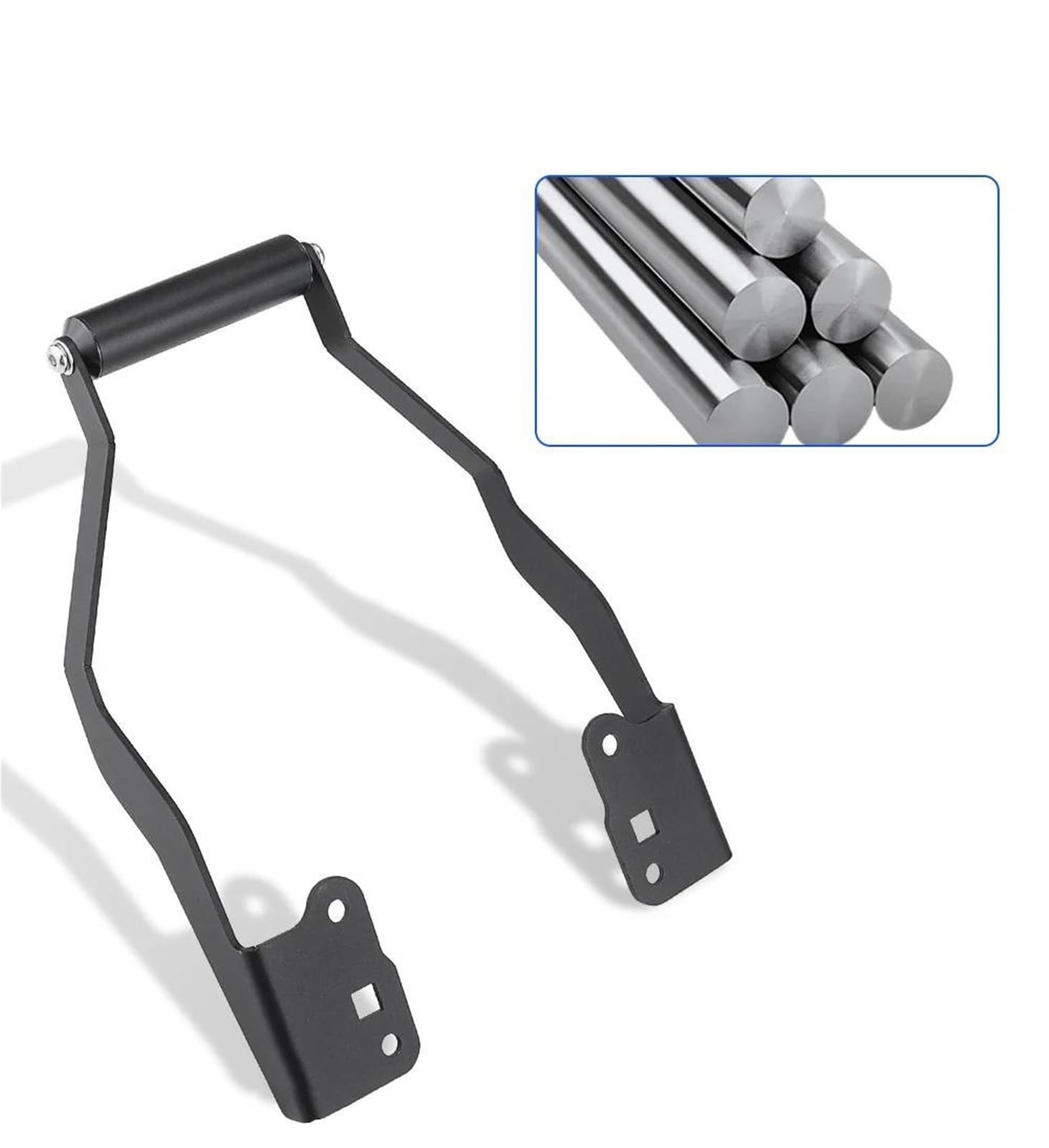 Genérico Soporte para Placa De Navegación GPS Motocicleta para F750GS, F850GS, F800GS, Kit Montaje para Barra Transversal Expansión Teléfono Golpes Teléfono Soporte Placa(22 mm)
