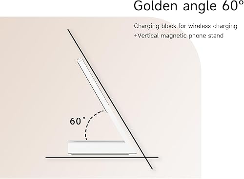 Miniatura 5 de ISDT Estación de carga inalámbrica de la serie Edge, soporte de cargador inalámbrico 3 en 1, estación de carga rápida de 15 W para múltiples